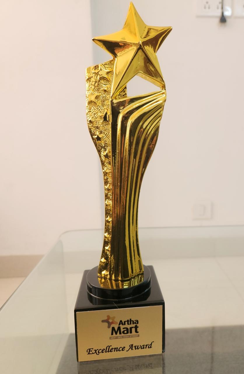 Excellence Award Trophy