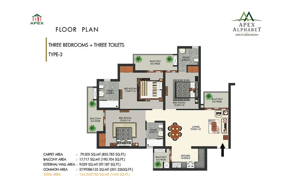 3 BHK