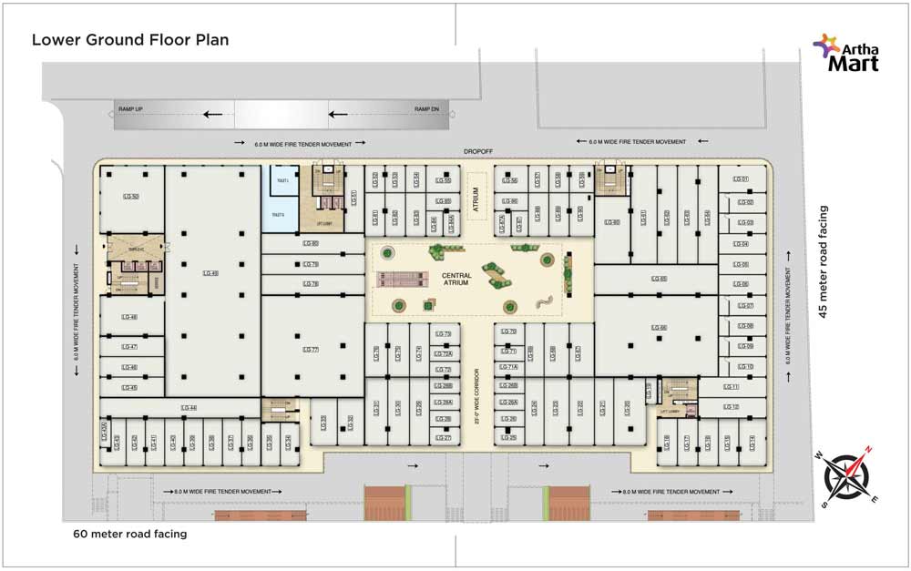 Lower Ground Floor Plan